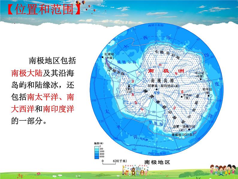 湘教版地理七年级下册 《第7章第5节 北极地区和南极地区》PPT课件 (4)第6页
