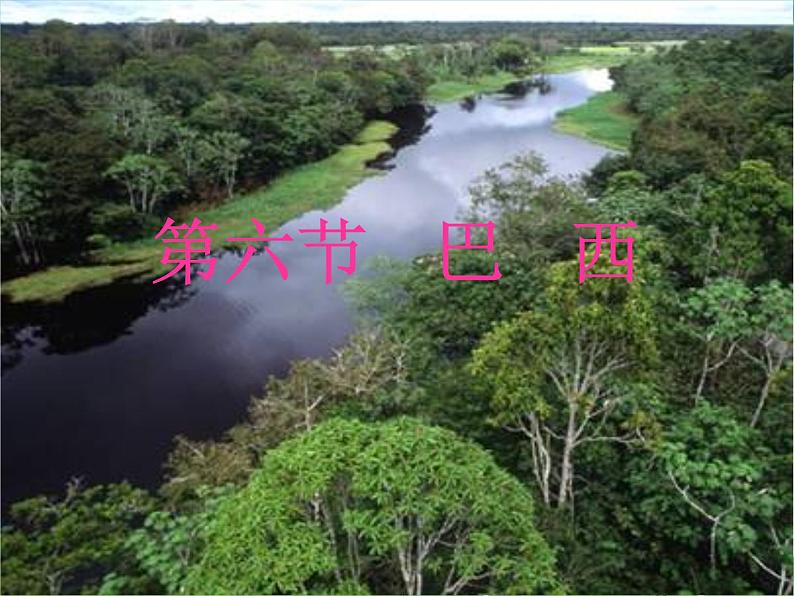 湘教版地理七年级下册 《第8章第6节 巴西》PPT课件 (5)第3页