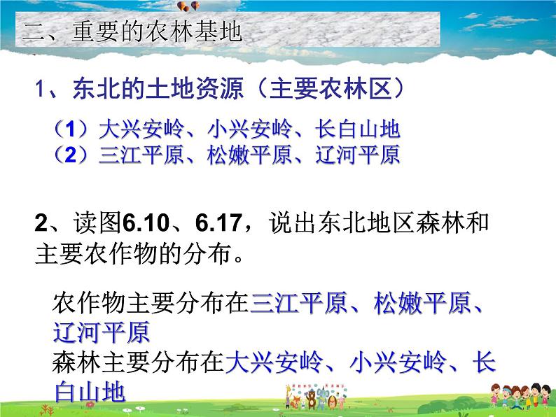湘教版地理八年级下册 《第6章第3节 东北地区的产业分布》PPT课件 (8)06