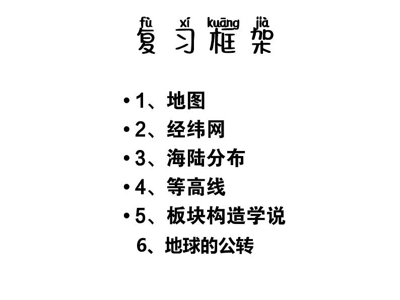 湘教版七年级上册读图专题复习(共24张PPT)课件PPT第2页