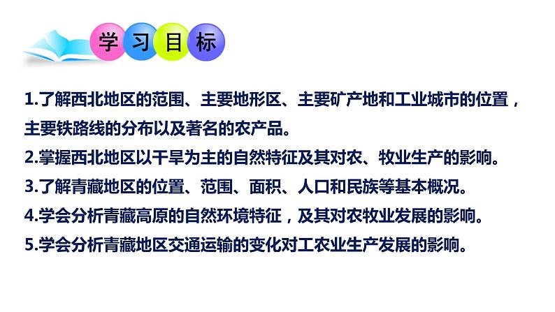 湘教版地理八年级下册第五章第三节西北地区和青藏地区 课件第2页