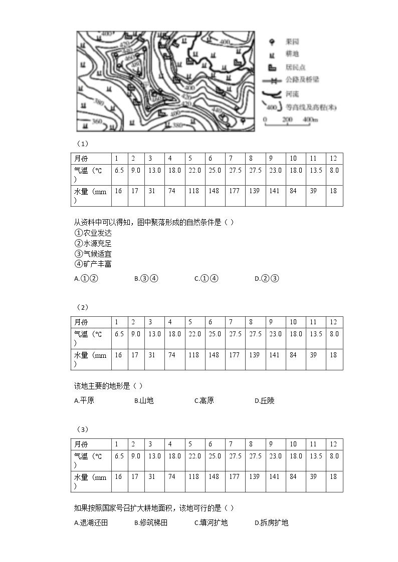 2021年广东省中考地理一模试卷有答案02