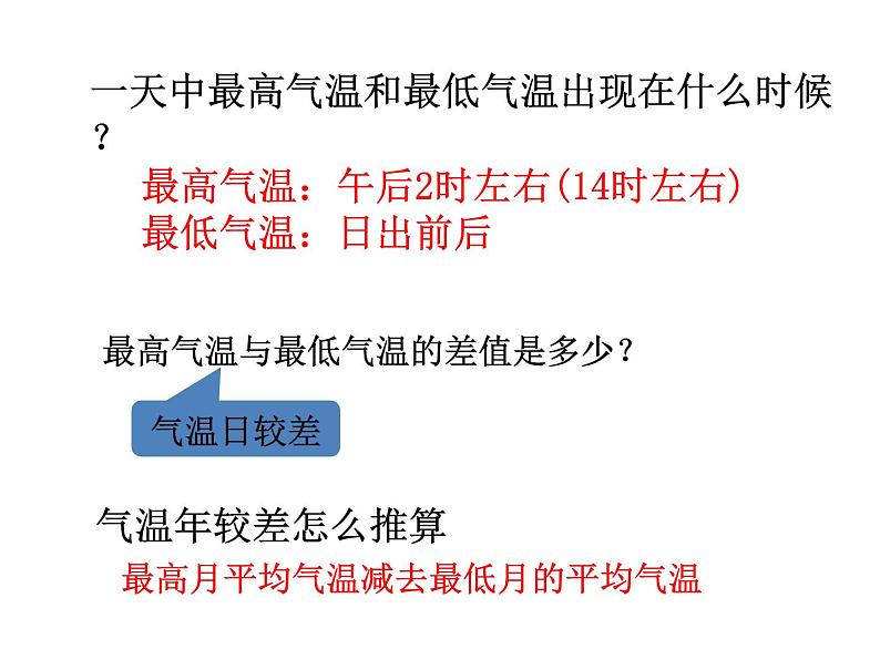 4.2气温和降水 _--气温课件2021-2022学年湘教版地理七年级上册第5页