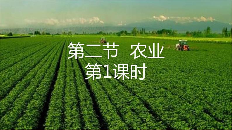 人教版 (新课标) 地理 八年级上册 第四章 第二节 农业 第1课时课件PPT第2页