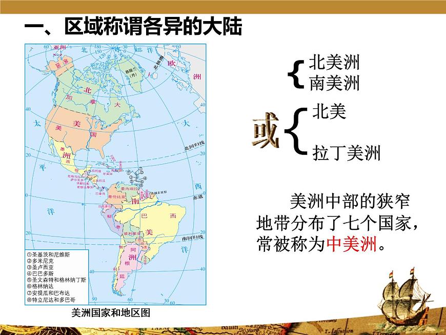 【粵教版】七年級地理下冊課件9.1 美洲概述第6頁