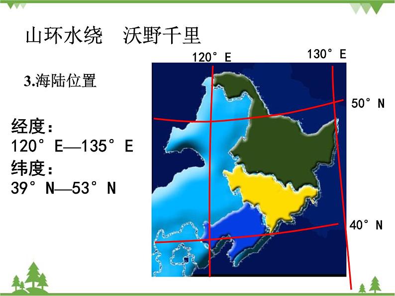人教版地理八年级下册 6.2“白山黑水”——东北三省 课件第4页