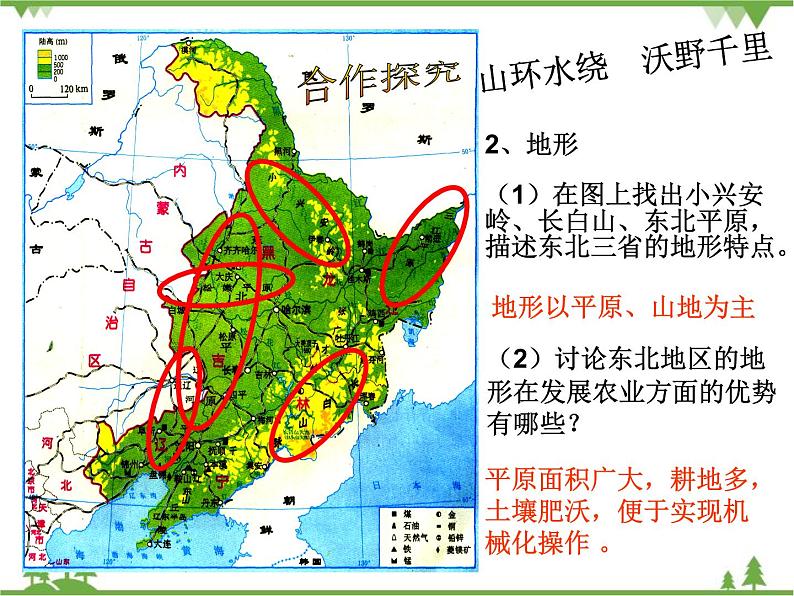 人教版地理八年级下册 6.2“白山黑水”——东北三省 课件第5页