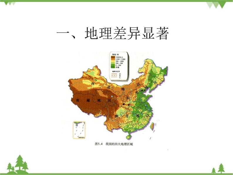 人教版地理八年级下册 5.0 中国的地理差异 课件02