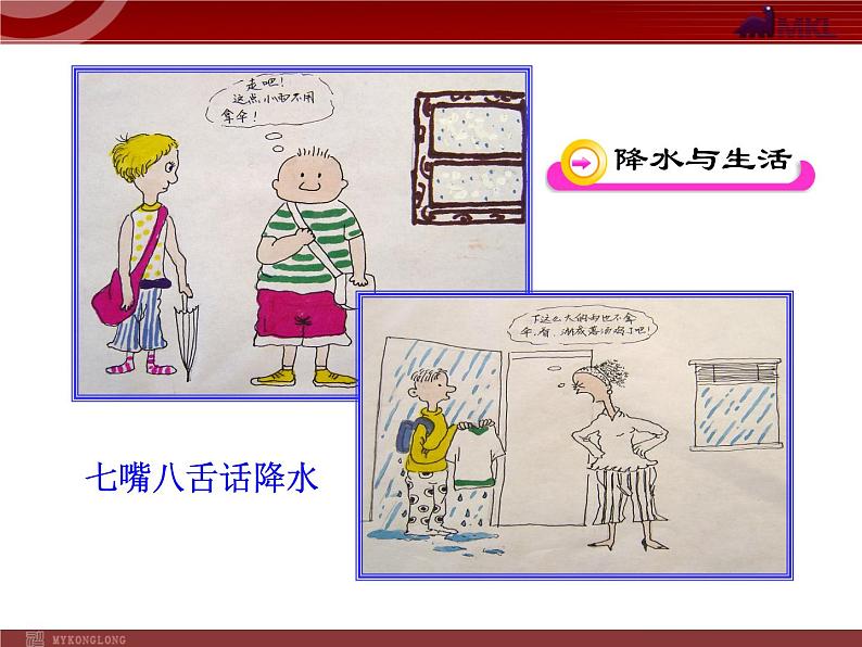 人教版七年级上第3章 天气与气候第3节 降水的变化与分布 课件第7页