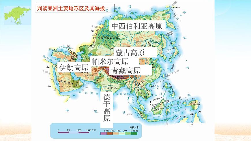 人教版初中地理七年級下冊 第二節(jié)　自然環(huán)境   課件第5頁