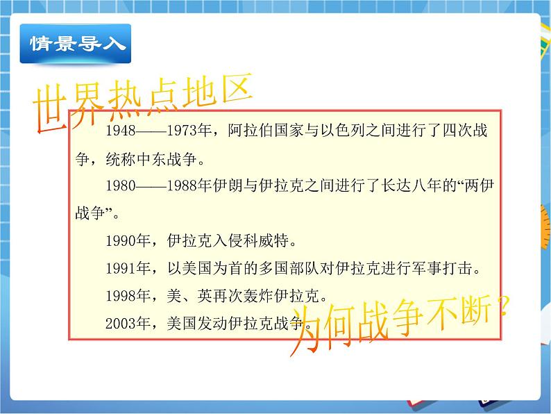 晋教版地理七年级下册:9.2《西亚》课件PPT第4页