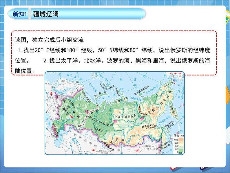 晋教版地理七年级下册:10.1《俄罗斯》课件PPT07
