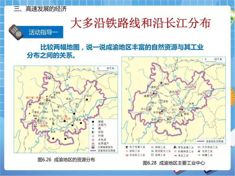 晋教版八下6.3.2成渝地区——西部经济发展的引擎之一（第二课时）课件PPT08