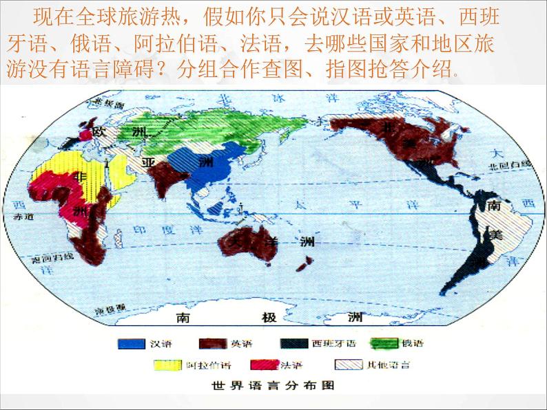 2021年初中地理人教版七年级上册 第四章第二节 世界的语言和宗教 课件05