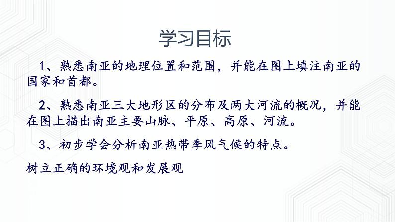 7.3 南亚-七年级地理下册 同步课件+练习(粤教版)03