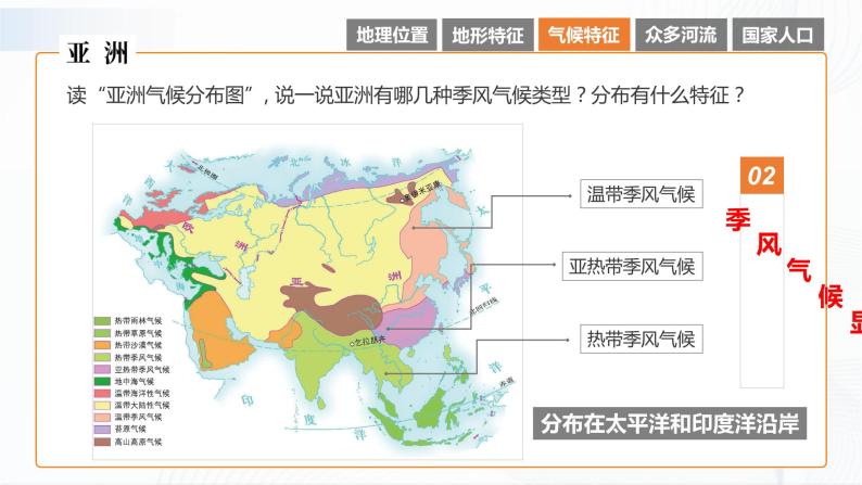 湘教版地理七下6.1   亚洲及欧洲（第2课时）课件PPT08