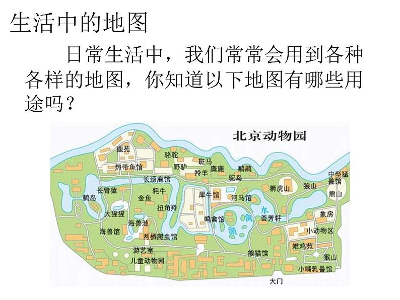 中图版地理七年级上册 第一章 第二节 地图 (2) 课件第2页