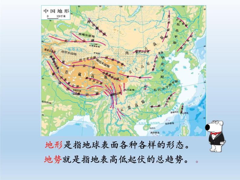 中图版地理七年级上册 第三章 第一节 中国的地势与地形(2) 课件05