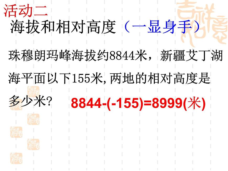 人教版地理七年級上冊 《地形圖的判讀》課件PPT第5頁