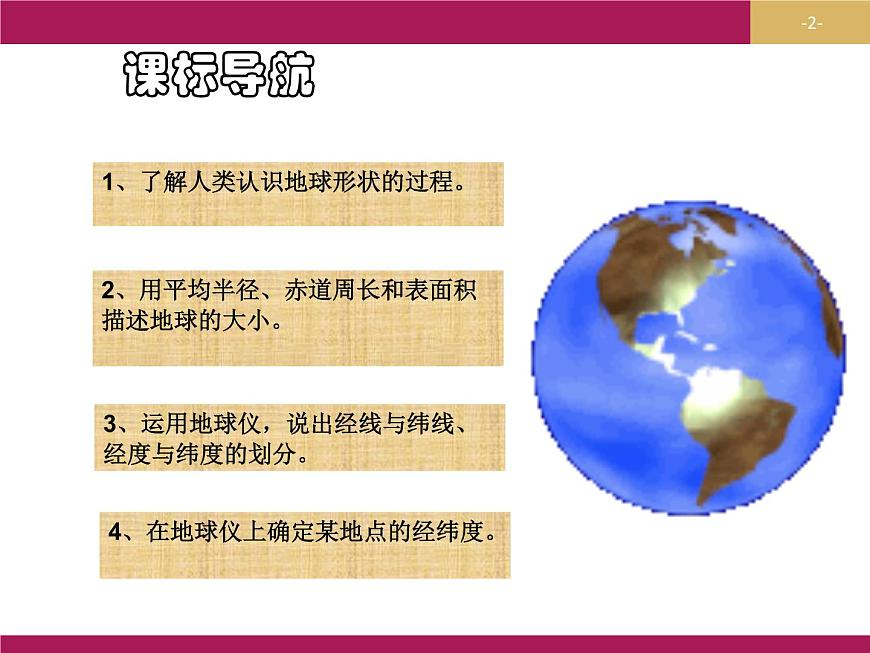 人教版七年級(jí)上1.1地球和地球儀課件（29張PPT） (1)第2頁(yè)