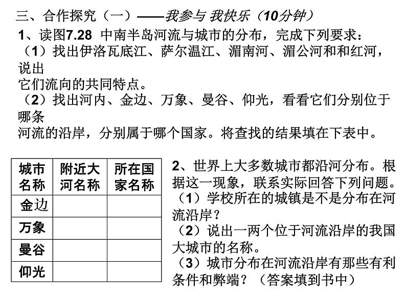 人教版地理七年级下册 东南亚(第二课时)课件PPT第4页