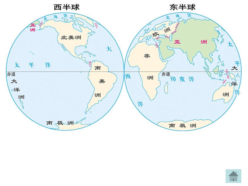 【人教版】地理七年級下冊 第六章 我們生活的大洲亞洲 第一節(jié) 位置和范圍(共18張PPT)第3頁