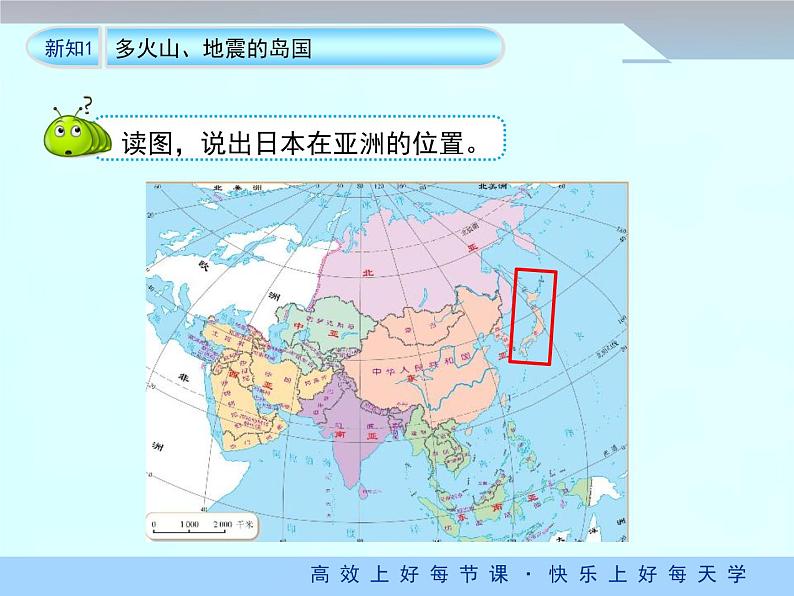 人教版地理七年级下册 7.1《日本》课件(第1课时)第8页