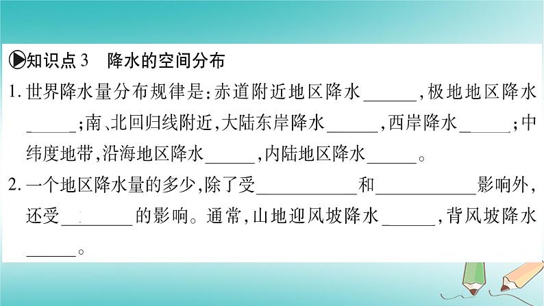 七年级地理上册第4章第3节降水的变化与差异课件(新版)商务星球版05