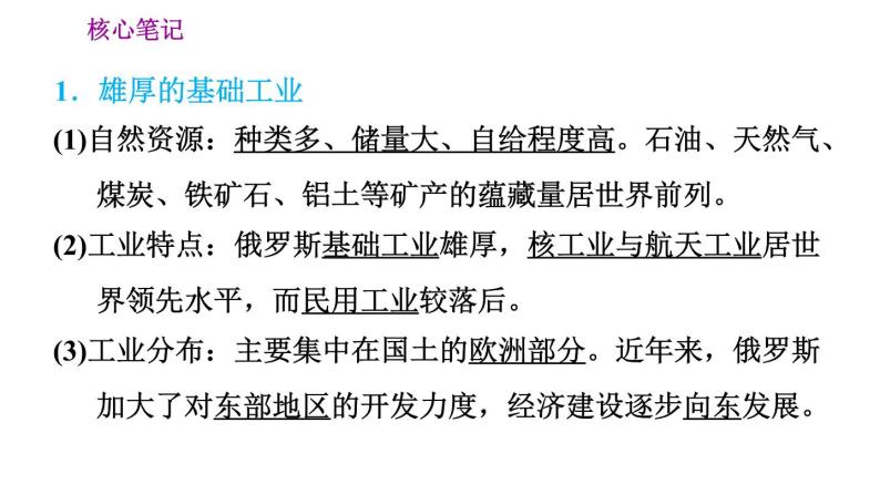 晋教版七年级下册地理 第10章 10.1.2  雄厚的基础工业　发展中的交通运输业 习题课件02