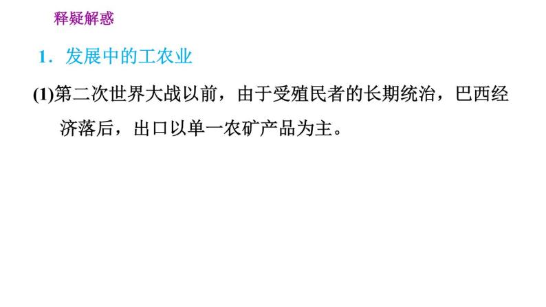 晋教版七年级下册地理 第10章 10.7.2  复杂的种族成分　快速发展的经济 习题课件06