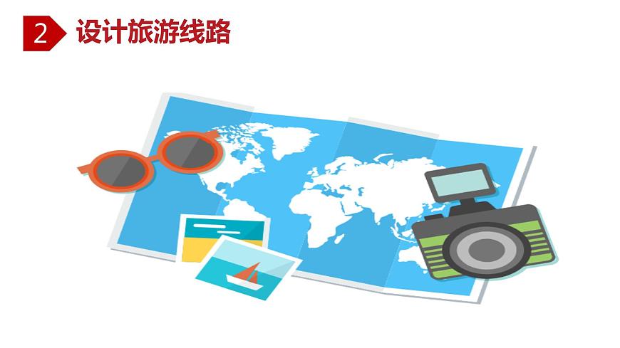 5.3 設(shè)計(jì)旅游線路（中圖版）課件PPT第6頁