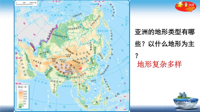中图版八年级下册地理 课件 5.1  亚洲的自然环境 第2课时07