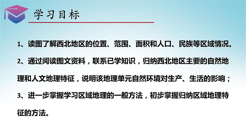 5.3西北地区和青藏地区(第1课时)(课件)2021-2022学年八年级地理(湘教版)第4页