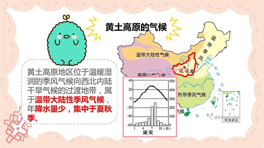 2021-2022學(xué)年人教版地理八年級(jí)下冊(cè)第六章第三節(jié)《世界最大的黃土堆積區(qū)—黃土高原》第一課時(shí)課件第8頁