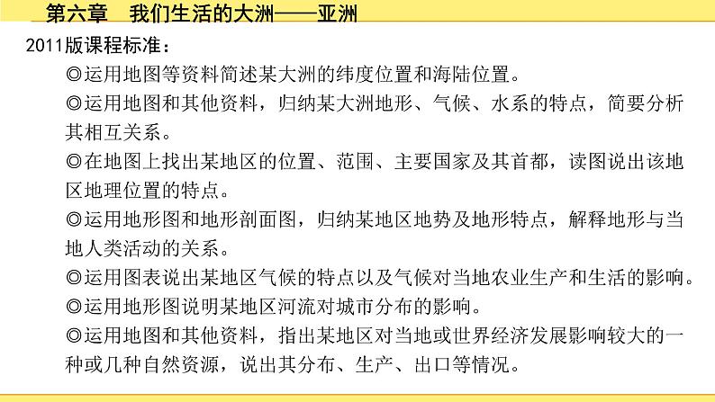 中考地理复习七年级下册1.第六章 我们生活的大洲——亚洲 PPT课件02