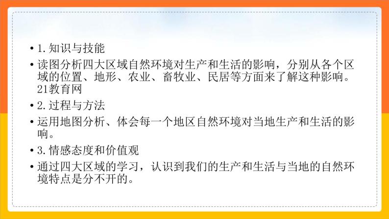 6.2 四大区域自然环境对生产和生活的影响（课件+教案+学案+练习）02