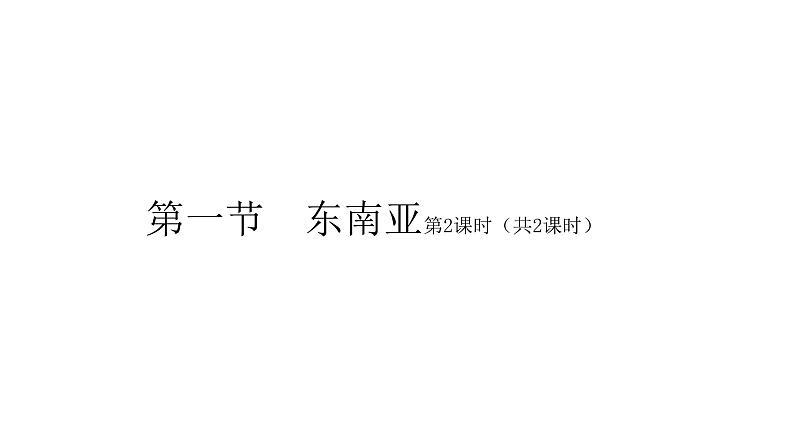 2022七年级地理商务星球版商务星球版 7.1第一节 东南亚第2课时(共2课时)29张PPT01