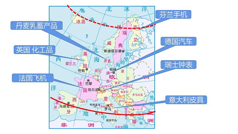 2022七年级地理商务星球版商务星球版 7.4第四节欧洲西部第1课时(共2课时)15张PPT06