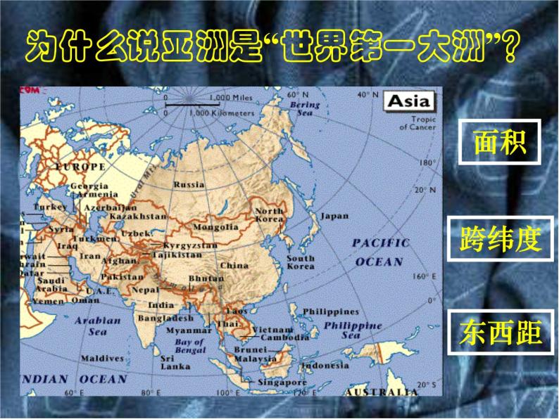 地理湘教版七年级下册（新）6.1 亚洲及欧洲 课件06