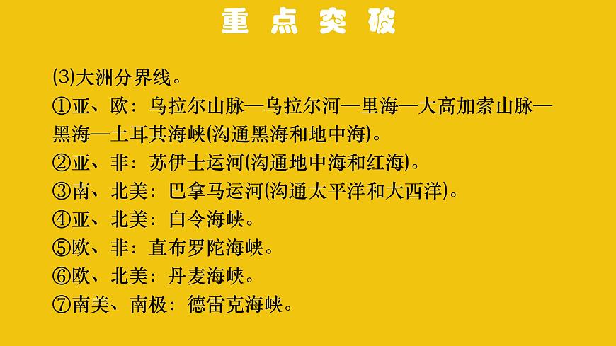 中考地理總復(fù)習(xí)3.專題三陸地和海洋PPT課件第6頁(yè)
