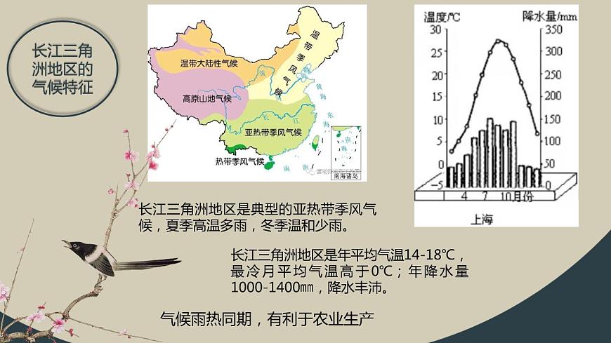 2021-2022學(xué)年人教版地理八年級下冊第七章第二節(jié)《“魚米之鄉(xiāng)”——長江三角洲地區(qū)》第一課時(shí)課課件PPT第5頁