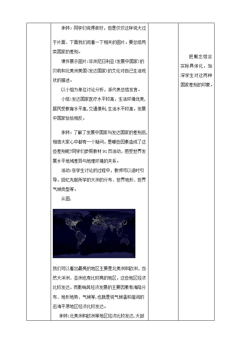 第14課《發(fā)展與合作》教案第2頁(yè)
