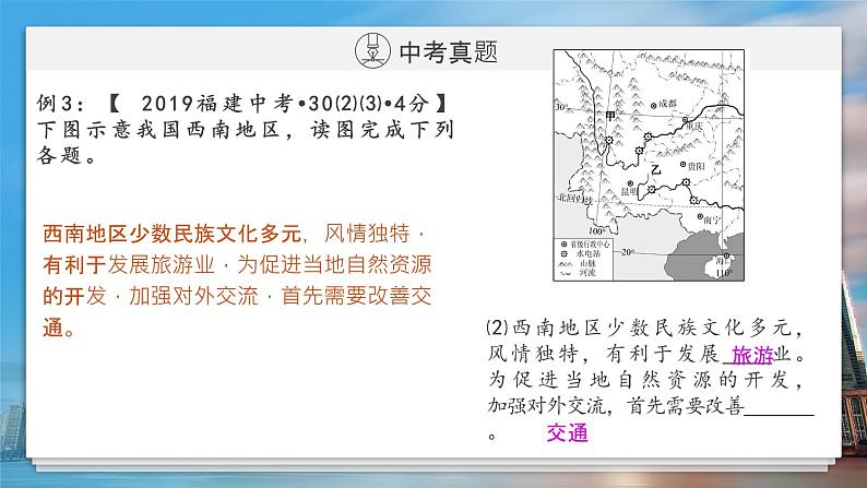 2022年福建中考地理一轮复习03|中国的民族课件第6页