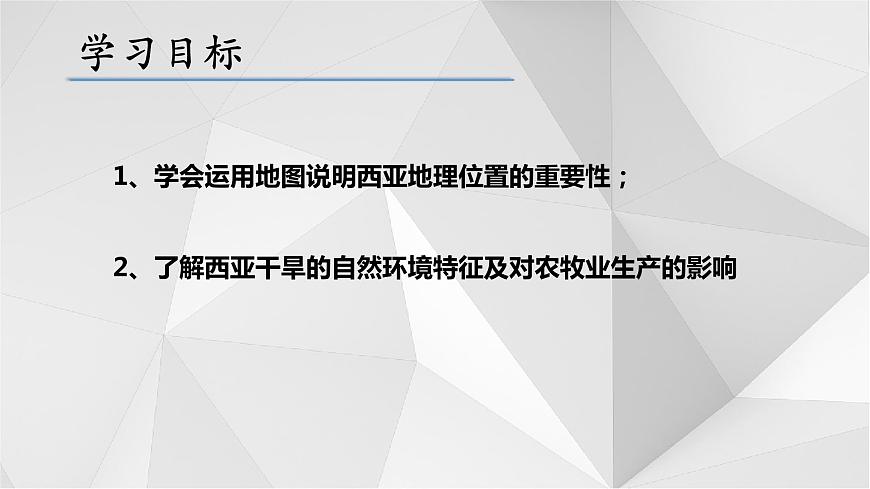 7.3西亞 第一課時  課件  2021-2022學年七年級地理下冊（湘教版）第6頁