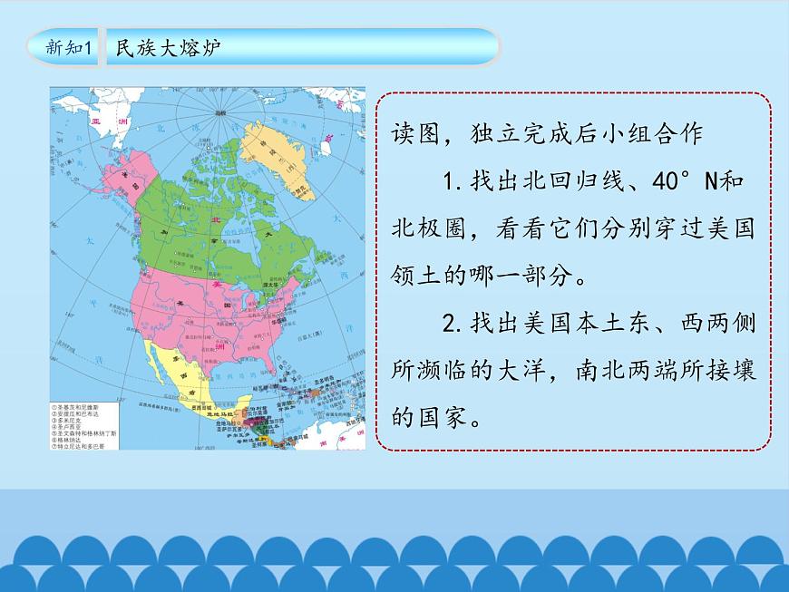 魯教版(五四制)地理六年級(jí)下冊(cè) 第九章第一節(jié)美國(guó)-_(課件)第7頁(yè)