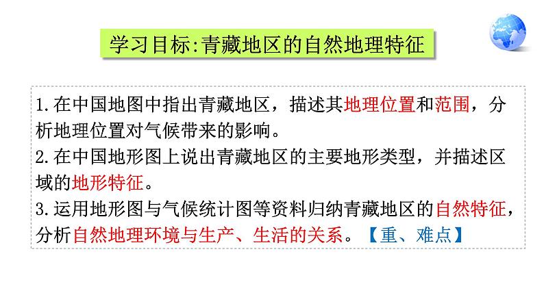 粤教版八年级地理下册6.4 青藏地区课件PPT第4页