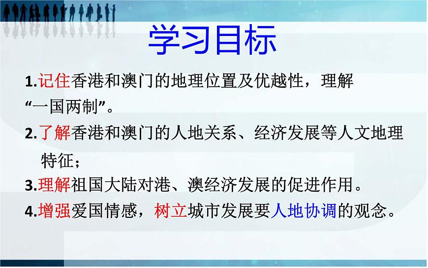 人教版八下地理 7.3“東方明珠” 香港和澳門 課件第3頁