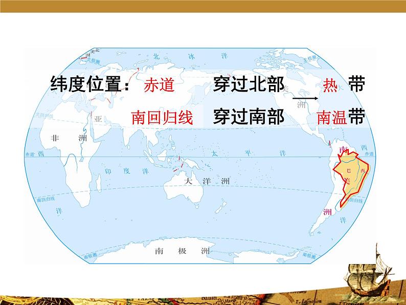 2022年粤教版七年级地理下册第9章第3节巴西课件第7页
