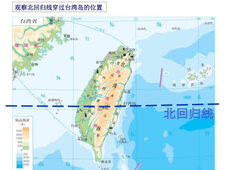 中图版七年级下册地理 7.2台湾省 课件07