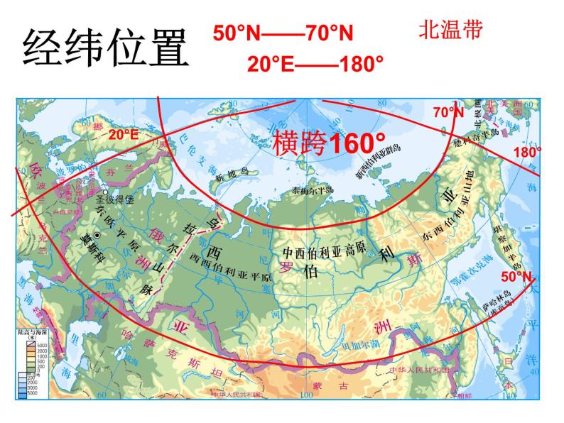 粤教版七年级下册地理 8.3俄罗斯 课件06